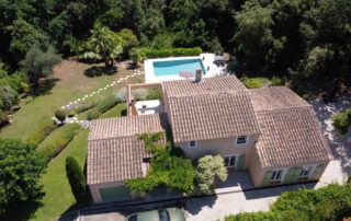 Vakantiehuis Villa Valbonne - Cote d'Azur vanuit de lucht