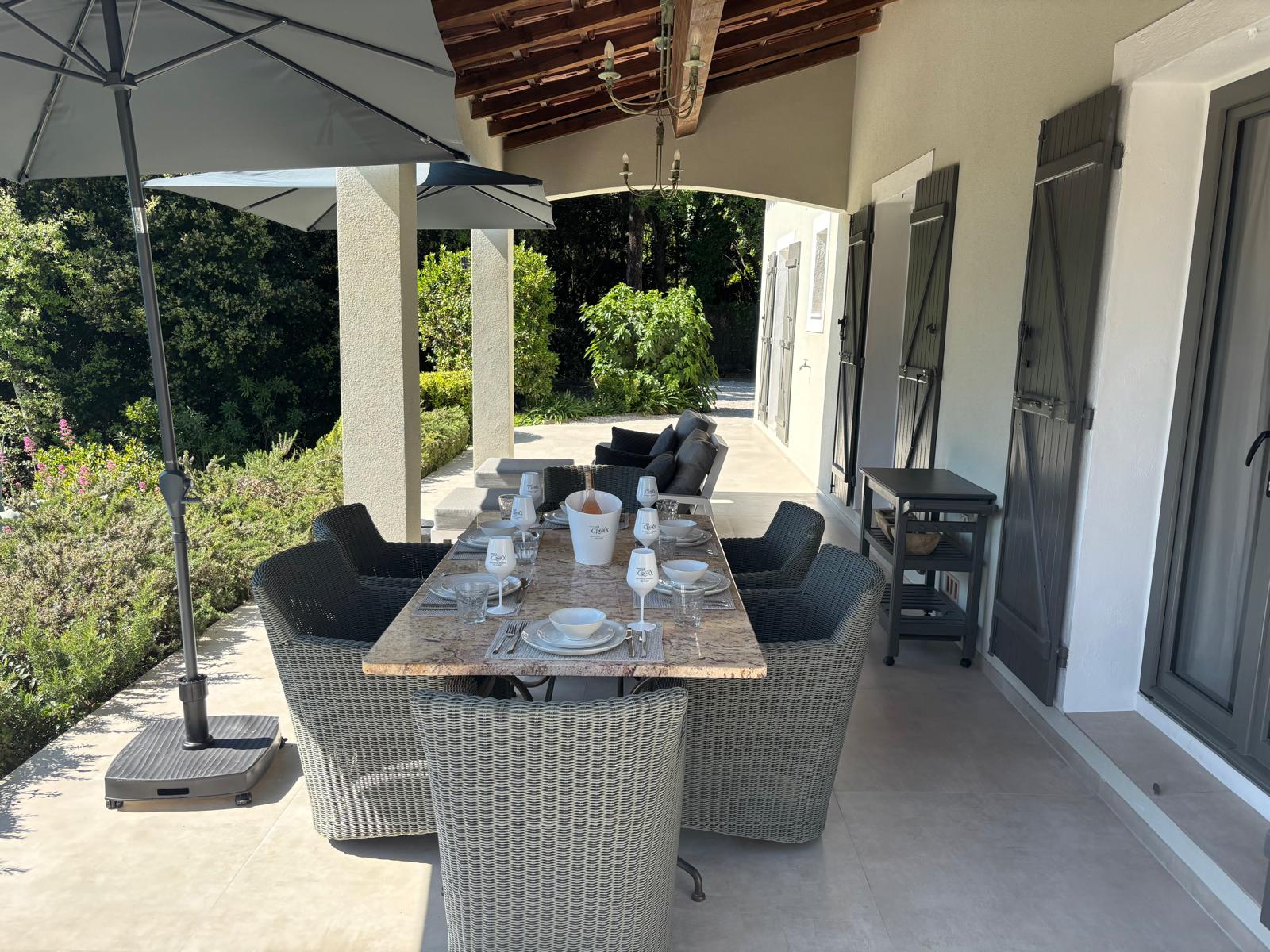 Vakantiehuis Villa Valbonne Cote d Azur – Terras Verranda Vakantiehuis Villa Valbonne Cote d Azur - Terras Verranda